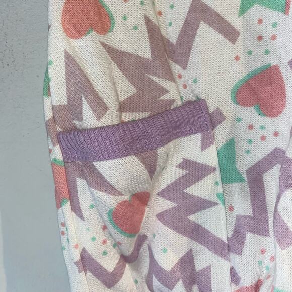 Vintage 90’s Children’s Multicolored‎ Busy Vest Sweater SZ 7-8 - Picture 3 of 5